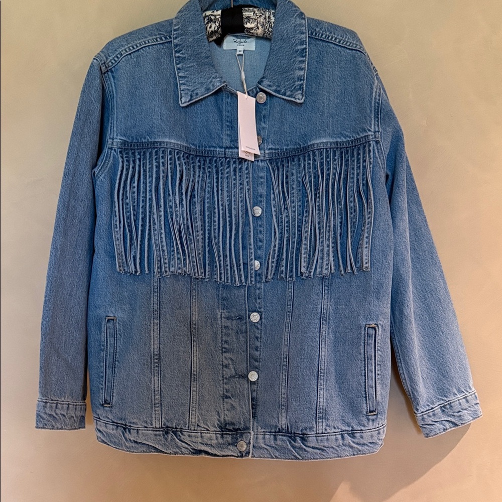 Rails Rodeo Jacket Embossed Indigo size M /NWT - Picture 3 of 7